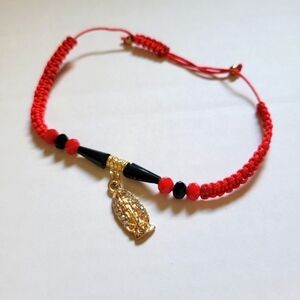 Handmade Virgin Mary Adjustable Bracelet